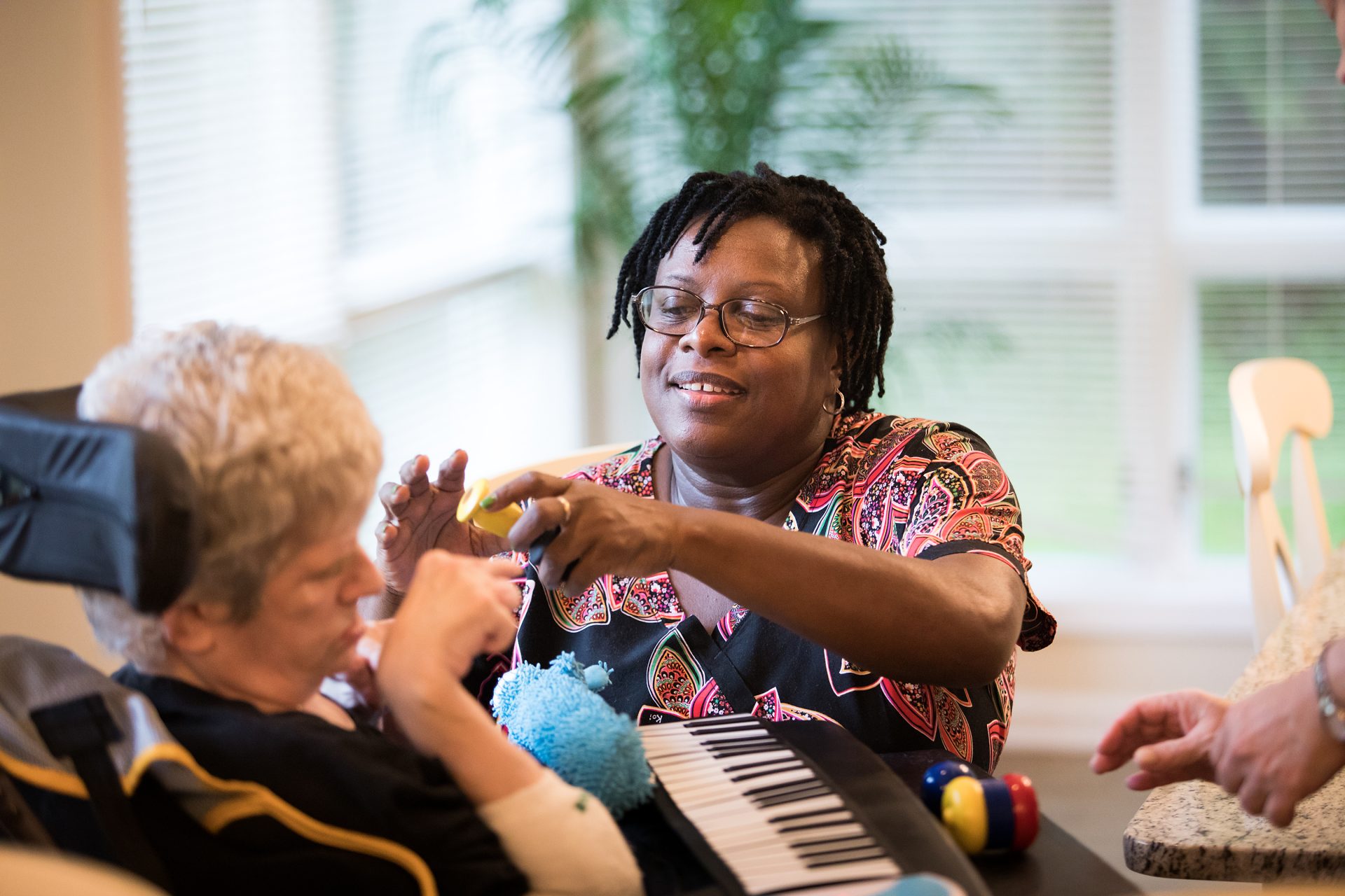 This KenCrest Nurse Brings Cheer to her Resident's Home