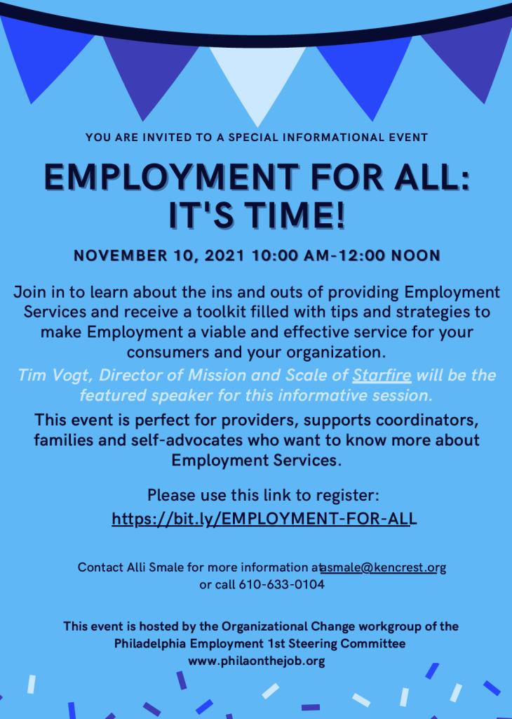 Employment for All Flyer