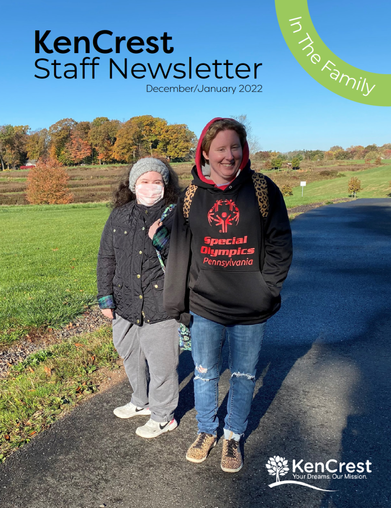 Staff Newsletter Front Cover